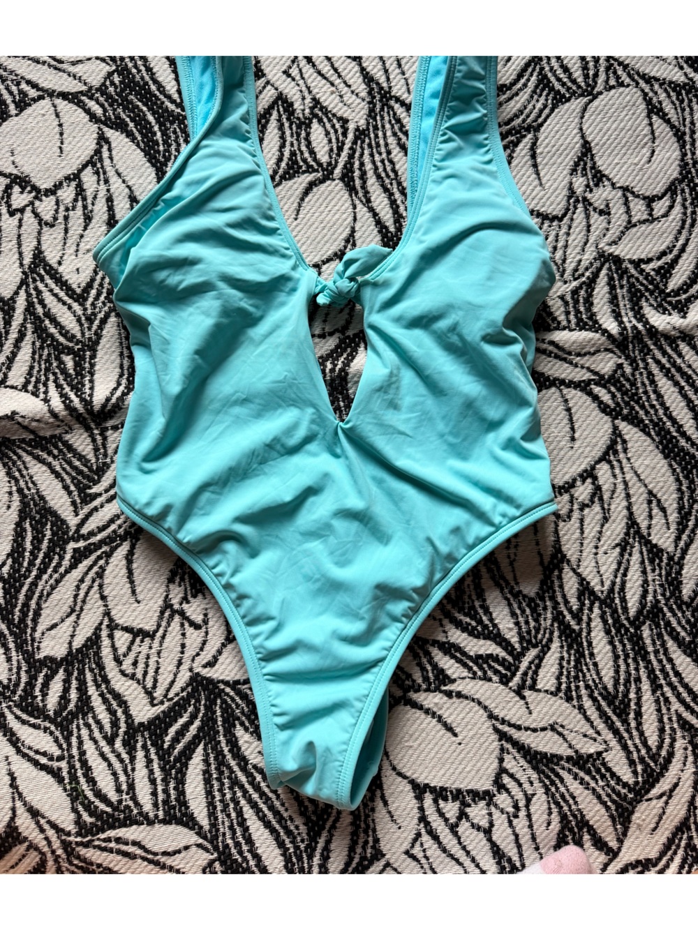 The Bikini Lab Aqua Blue One-Piece Swimsuit